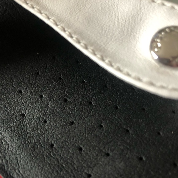 GEOX Respira G Ottawa Buckle Thong Sandals, Red White Black, Euuro 40/US 10 - Picture 6 of 10